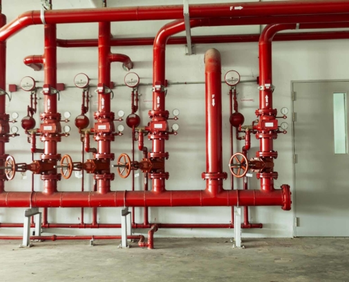 How a fire sprinkler system works commercial fire protection system